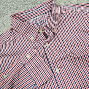 Vineyard Vines Shirt Mens Large Gingham Plaid On‎ The Go Performance OTG Brrr